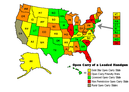 Open Carry States Map Open Carry | OpenCarry.org